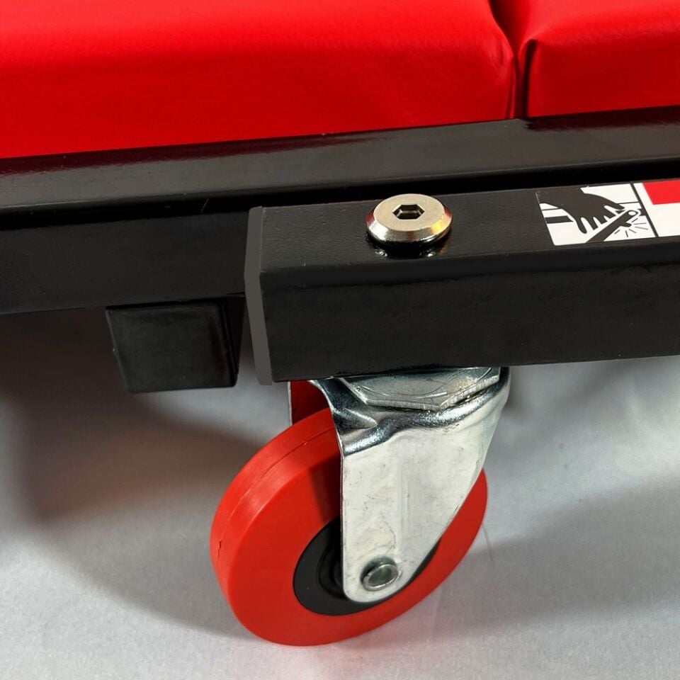 Tabureli Tekerlekli Tamirci Kızağı 36'' (Araç Altı Yatma Tahtası)