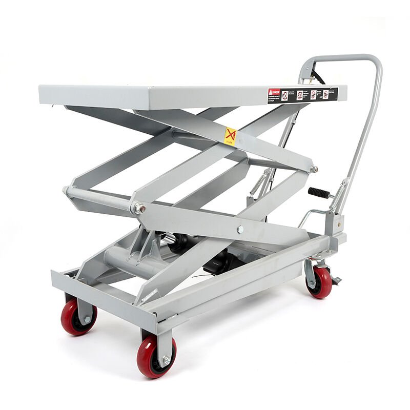 500 Kg Çift Makaslı Yük Taşıma Platformu (1.5 Metre Yükseklik)