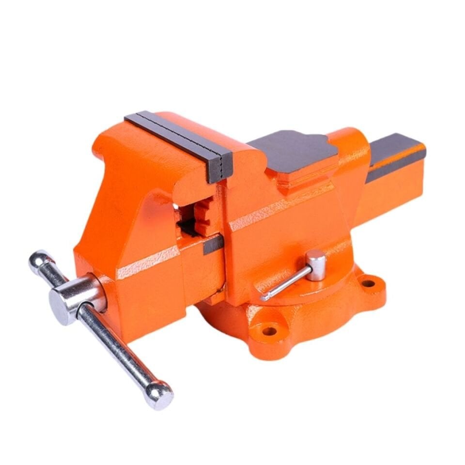 150 mm Mengene (Dövme Çelik - Döner Tablalı)